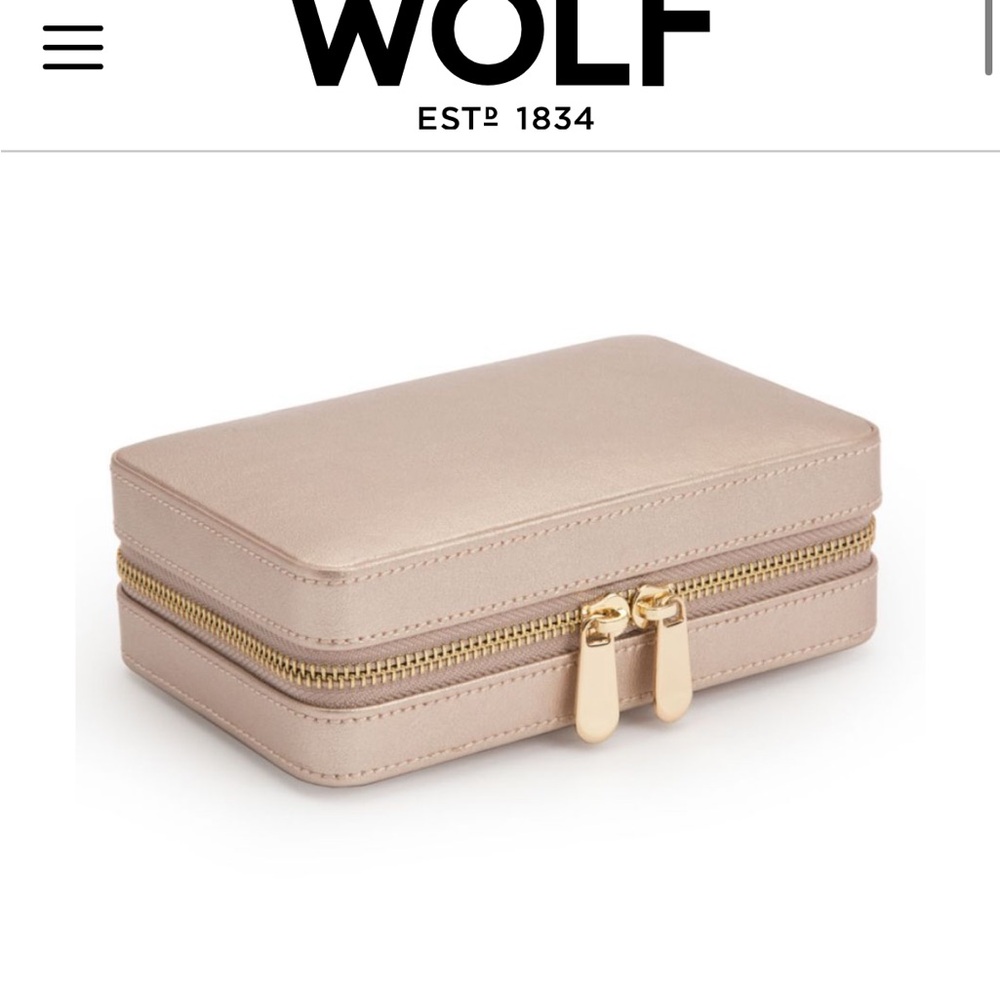 WOLF jewelry Palermo Zip Case